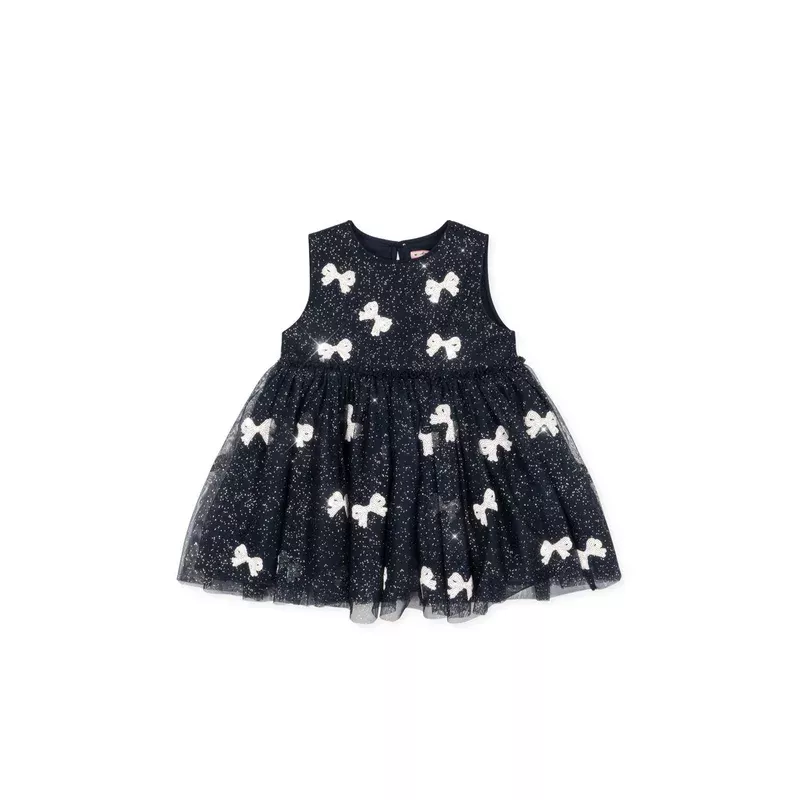 YVONNE DRESS – bowie night sky sequin