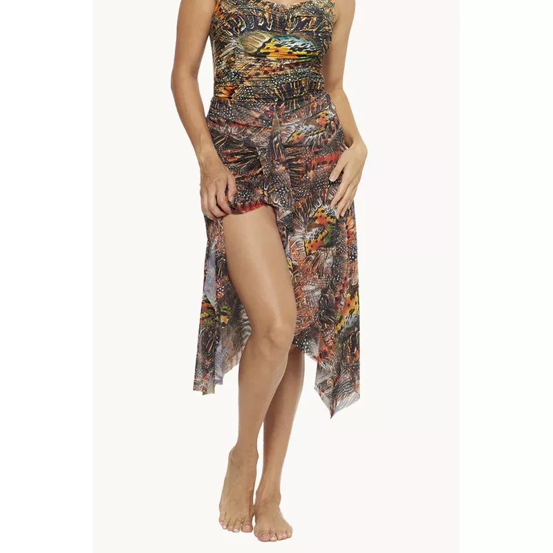 Zambia Mesh Frill Skirt