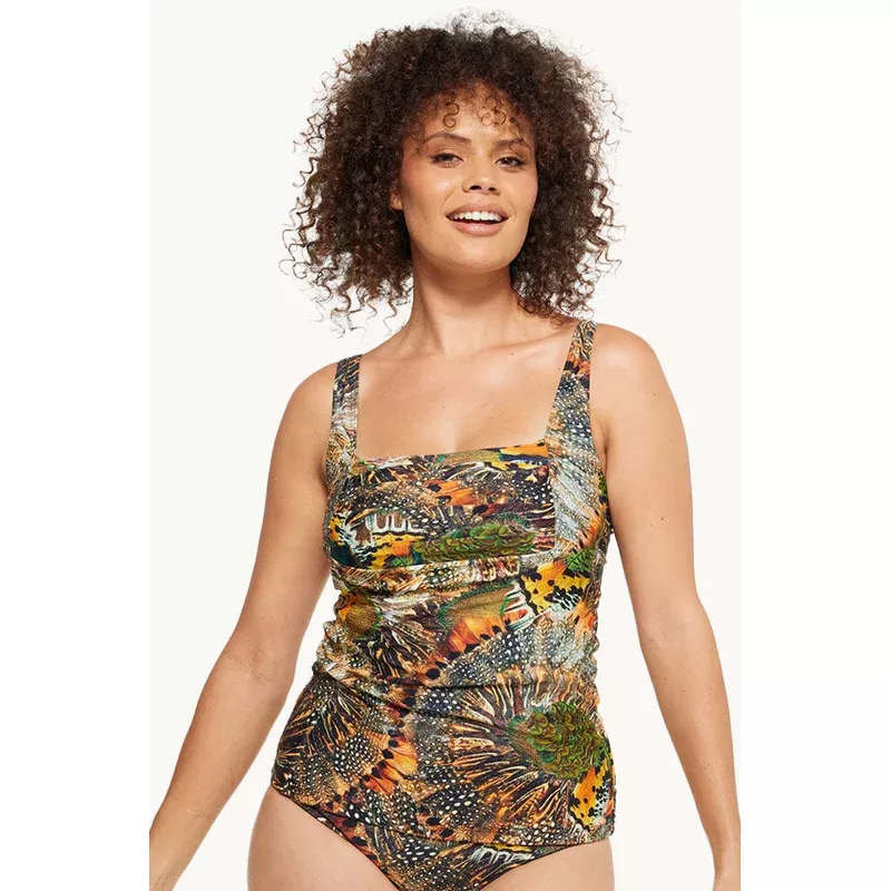 Zambia Pleated Tankini Separate